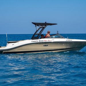 Rent the Sea Ray 21ft SPX in Protaras & Ayia Napa | 200HP VIP Boat