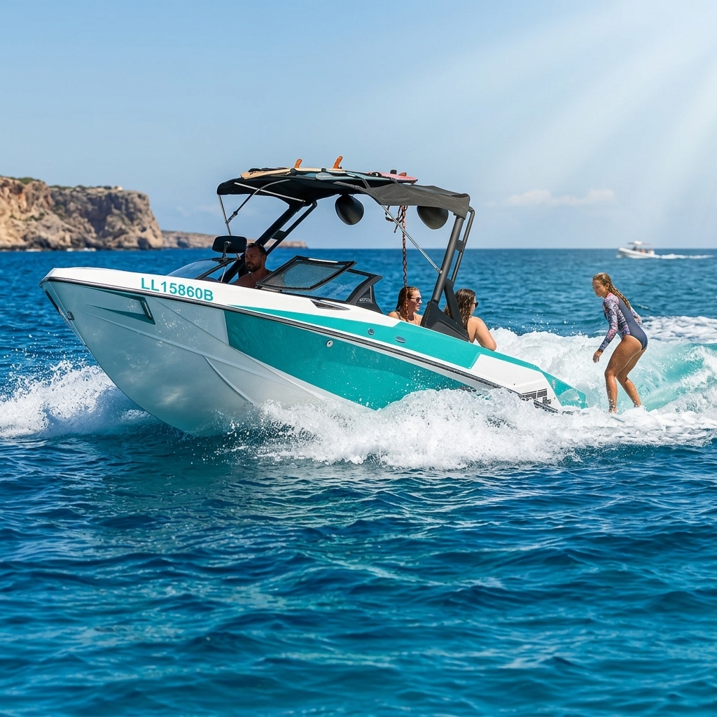 Wakesurfing Protaras & Ayia Napa: Ride the Endless Wave on our Axis Pro Boat