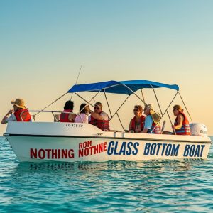 Glass Bottom 18ft Self-Drive Boat Rental