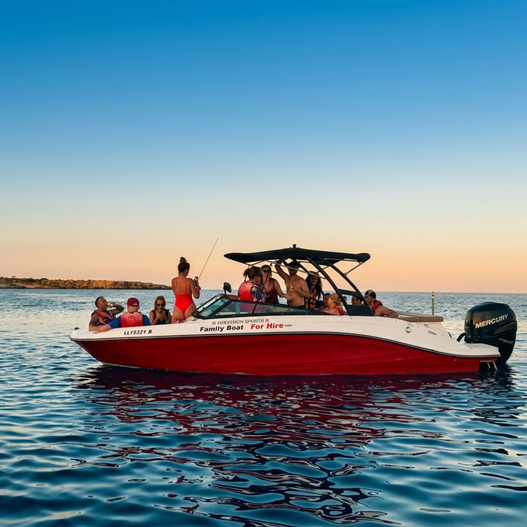 Rent the Red Sea Ray 23ft SPX in Protaras & Ayia Napa | 250HP for 12 Guests