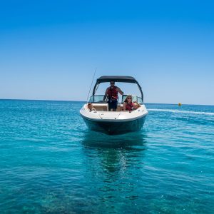 Rent the Black Sea Ray 22ft Sun Deck | 200HP VIP Protaras & Ayia Napa