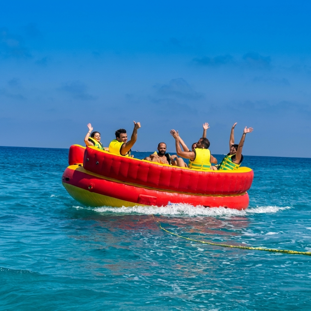 Towable Rides Protaras & Ayia Napa: Slider & UFOs | Konnos Bay